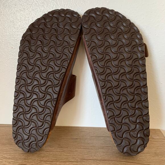 Birkenstock Arizona Oiled Leather Habana Two Strap 42 EU | 11-11.5 W | 9-9.5 M - Picture 12 of 13